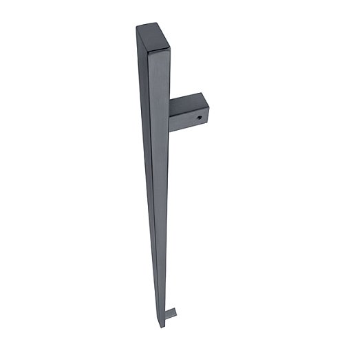 Ручки скоби ABARO Sydney 90° L:1600 X:1400 W:40*20mm SS 304 антрацит RAL 7016 (комплект) - Фото №2