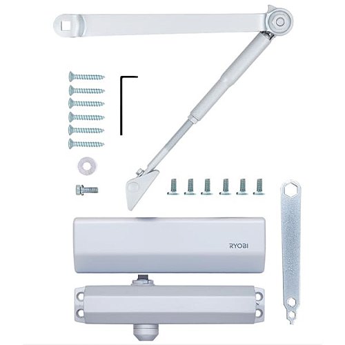 Дотягувач RYOBI DS-1554 STD HO з фіксацією до 80кг Сірий - Фото №7