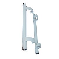 Ручки скоби офісні ОКТАВА ПЛАСТ Прямі 500мм (комплект) сірий