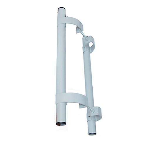 Ручки скоби офісні ОКТАВА ПЛАСТ Прямі 500мм (комплект) сірий