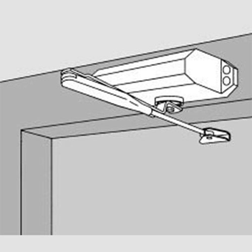 Дотягувач DORMA TS77 EN4 стандартна тяга до 80кг Коричневий - Фото №6