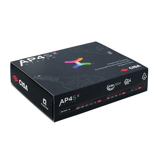 Циліндр CISA AP4 S 80 (30*50) нікель матовий 3 ключі - Фото №10