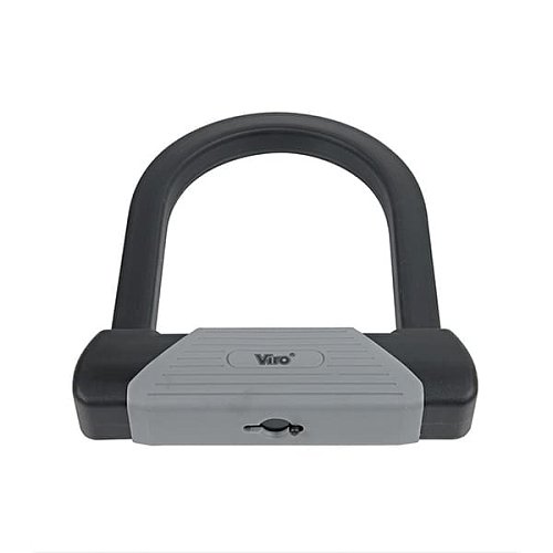 Замок для велосипеда VIRO Moto Sezione Black 145мм 2 ключа - Фото №1