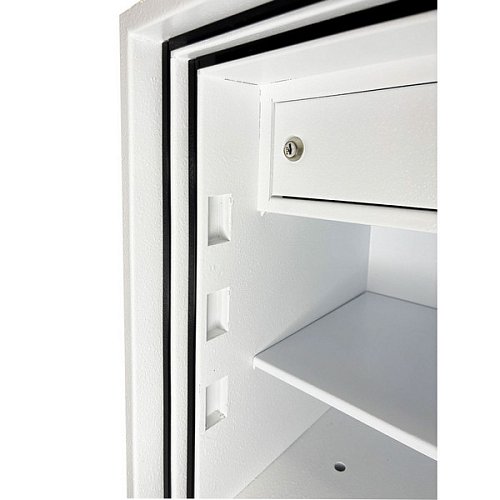 Сейф вогнестійкий GRIFFON FRS.57.E WHITE - Фото №4