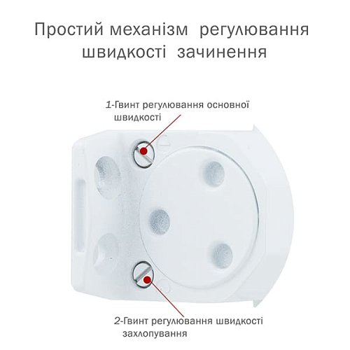Дотягувач RYOBI S-8850T SLD HO з фіксацією до 45кг Білий - Фото №6