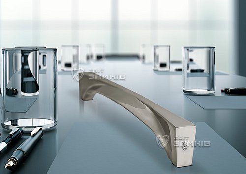 Ручка скоба ORO/ORO L04 45cm/43cm (половинка) SN сатин - Фото №2