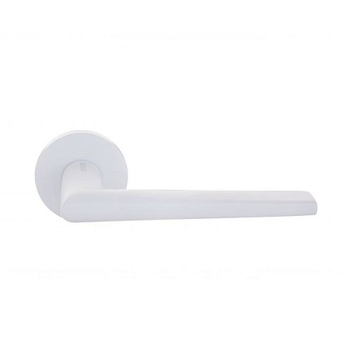 Ручки на розеті GAVROCHE Ruthenium AL-A33 White білий - Фото №2