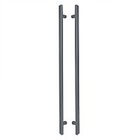 Ручки скоби ABARO Sydney 90° L:1400 X:1200 W:40*20mm SS 304 антрацит RAL 7016 (комплект)