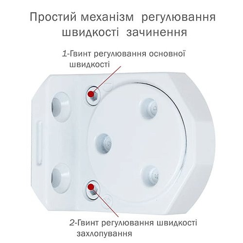 Дотягувач RYOBI DS-3550T BC/DA SLD HO з фіксацією до 60кг Білий - Фото №7