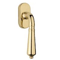 Ручка віконна FADEX Antik DK130 S01 матова латунь