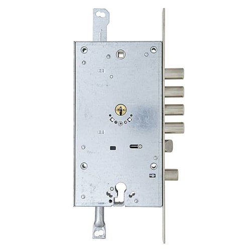 Механізм замка MUL-T-LOCK Omega OFMPB30328L/metal VIP/3in1 Двосистемний (BS65*85мм) хром без зв.план - Фото №3
