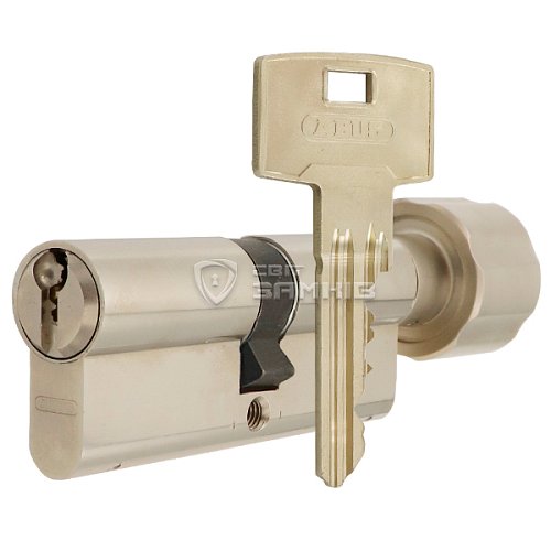 Циліндр ABUS S60P 95T (50*45T) нікель - Фото №1