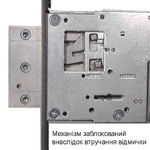 Механізм замка RADLOCK M 281У (BS79мм) довгий ключ - Фото №6