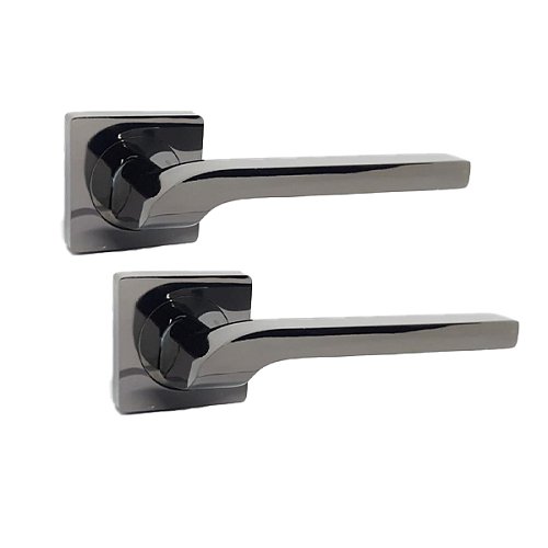 Ручки на розеті KEDR R06.120-AL black nickel чорний нікель - Фото №1