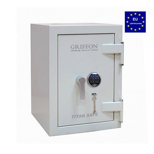 Сейф вогнезламостійкий GRIFFON CLE II.68.K.E CREAM - Фото №1