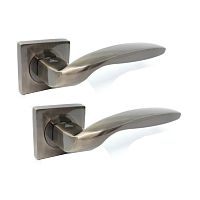 Ручки на розеті KEDR R08.045-AL AB бронза