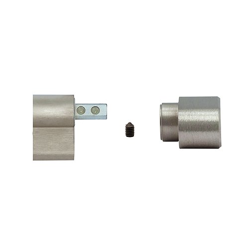 Циліндр CISA C3000 100T (50*50T) нікель матовий 3 ключі - Фото №6