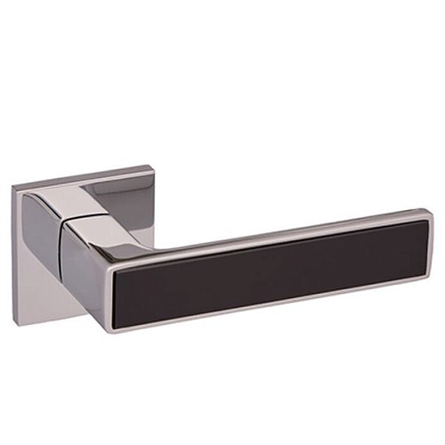Ручки на розеті GAVROCHE Nikel Ni-Z25 CP/Black хром/чорний - Фото №4