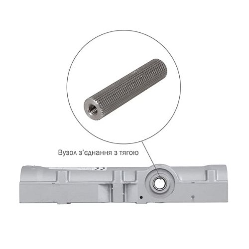 Дотягувач ABLOY DC335 RP BC EN3-5 без тяги до 100кг FIRE Коричневий - Фото №6