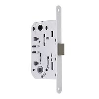 Механізм замка GAVROCHE GR96-K WC (BS50*96мм) пласт.язичок White білий