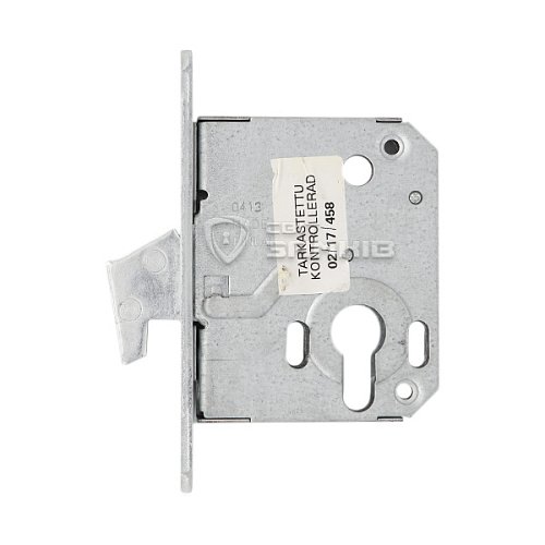 Механізм замка ABLOY 4232 (BS56мм) матовий хром + зворотня планка 0036 - Фото №3
