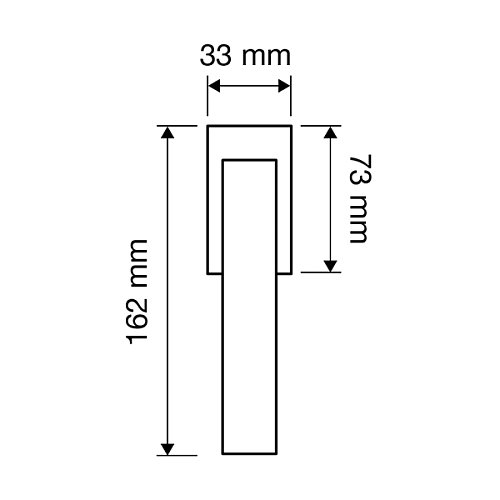 Ручка віконна LINEA CALI Stream чорний матовий - Фото №2