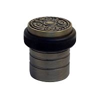 Стопор дверний підлоговий RDA Antique Collection EM-8030 антична латунь