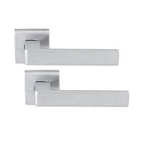 Ручки на розеті FIMET Ice 168 (211B) F05 матовий хром