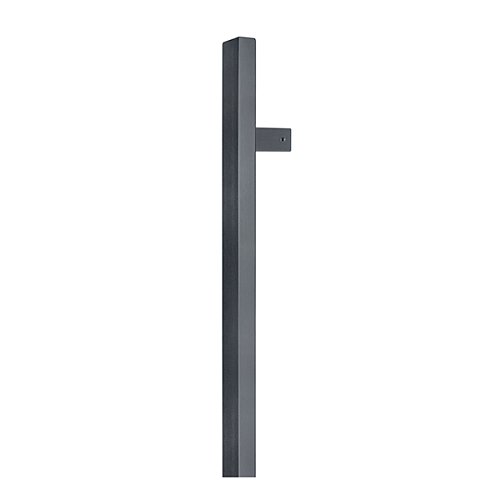 Ручка скоба ABARO Sydney 90° L:1600 X:1400 W:40*20mm SS 304 антрацит RAL 7016 (половинка) - Фото №7