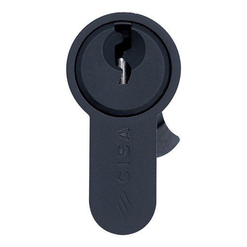 Циліндр CISA C2000 70 (35*35) чорний 3 ключі - Фото №3