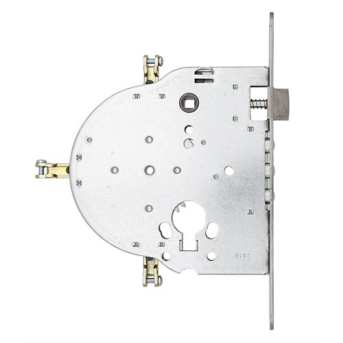 Механізм замка MUL-T-LOCK M235/M267 4-х спрямований (BS65*90мм) хром полірований без зв.планки - Фото №3
