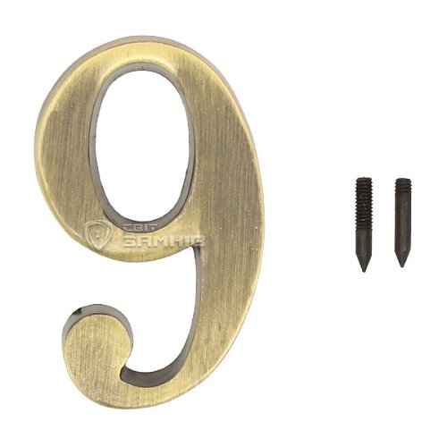 Цифра 9 OGR бронза - Фото №2