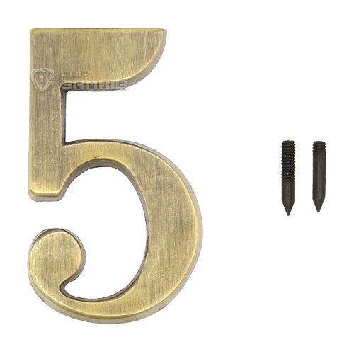 Цифра 5 OGR бронза - Фото №2