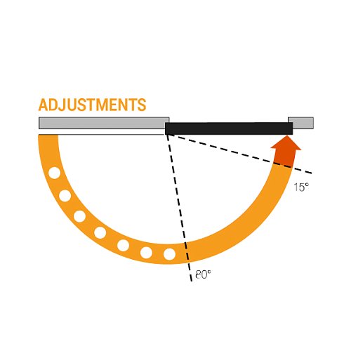 Дотягувач CISA 60470.03.0.88 STD до 80 кг коричневий - Фото №8
