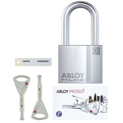 Замок навісний ABLOY PL340 Protec 2 довга дужка (2 ключа) - Фото №6