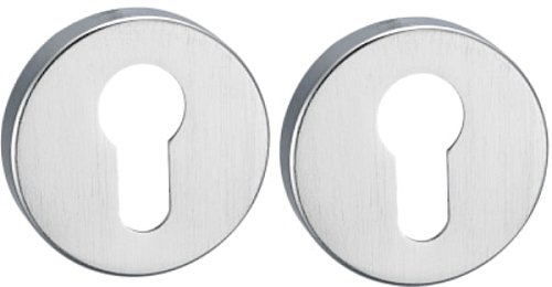 Накладки на серцевину MVM E17 MOC матовий старий хром - Фото №2