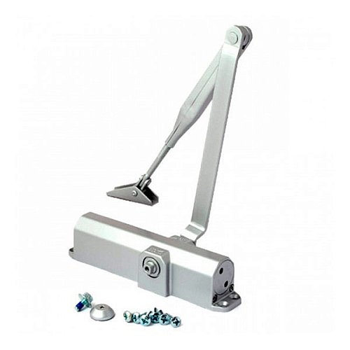 Дотягувач DORMA TS Compakt EN2/3/4 стандартна тяга до 80кг FIRE Сірий - Фото №2