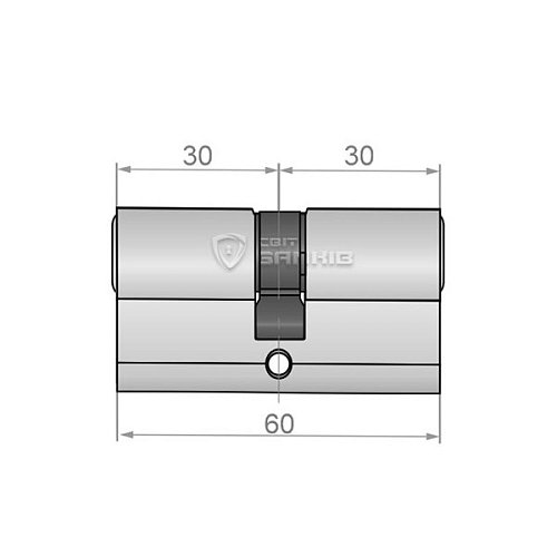 Циліндр RDA 60 (30*30) антична латунь - Фото №5