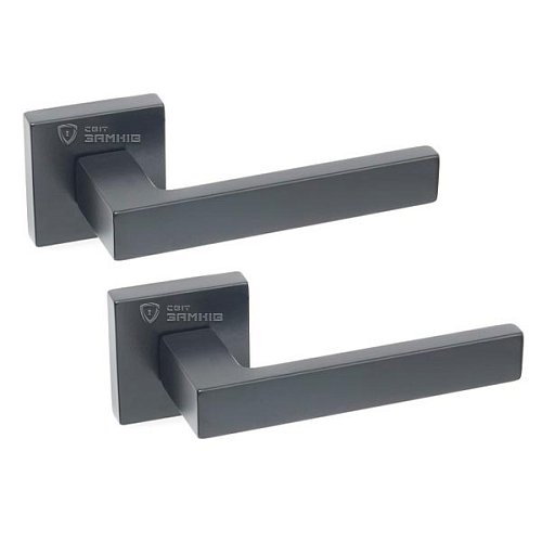 Ручки на розеті TUPAI Square 2275 Q (801-1999) чорний - Фото №1
