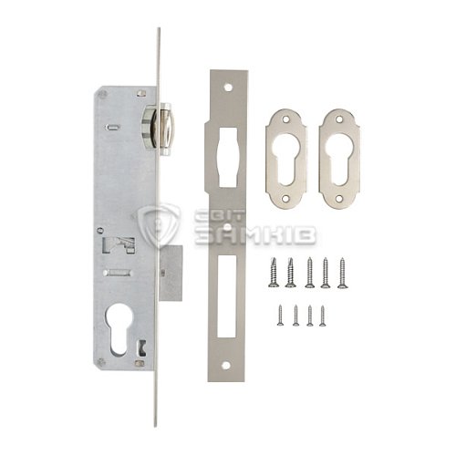 Механізм замка KALE 155 U-30 (BS30мм) хром - Фото №4