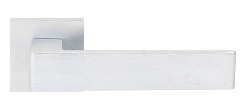 Ручки на розеті RDA Kubic S (WC49-RY49) зістарений матовий хром - Фото №2