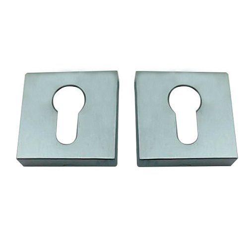 Накладки на серцевину FORME Fixa Squared C02 хром матовий
