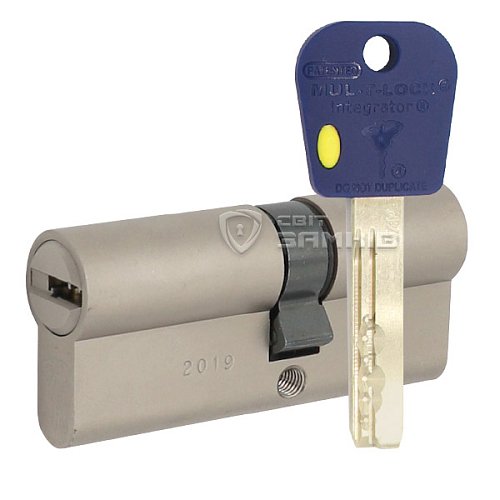 Циліндр MUL-T-LOCK Integrator 62 (31*31) нікель сатин - Фото №1