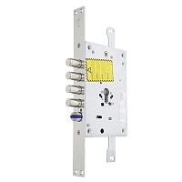 Механізм замка MUL-T-LOCK CTFMB1032800A L.O.G. (BS65*85мм) хром полірований без зв.планки