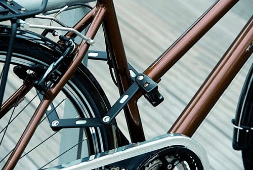 Замок для велосипеда ABUS 6000/90 Bordo SH 90 см 2 ключа Red червоний - Фото №4