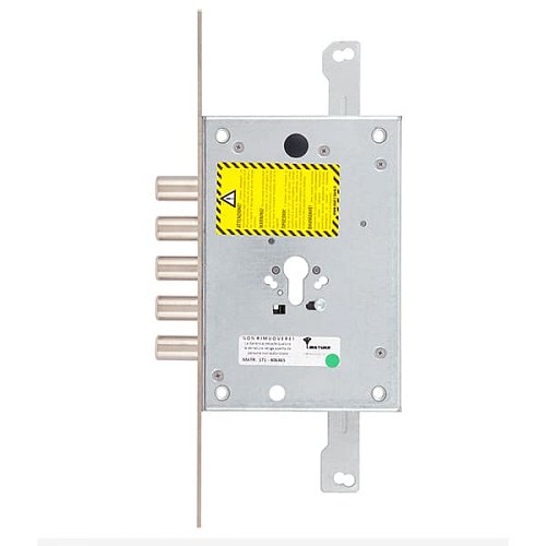 Механізм замка MUL-T-LOCK CTMA0328A01A L.O.G. (BS65мм) хром полірований без зв.планки - Фото №2