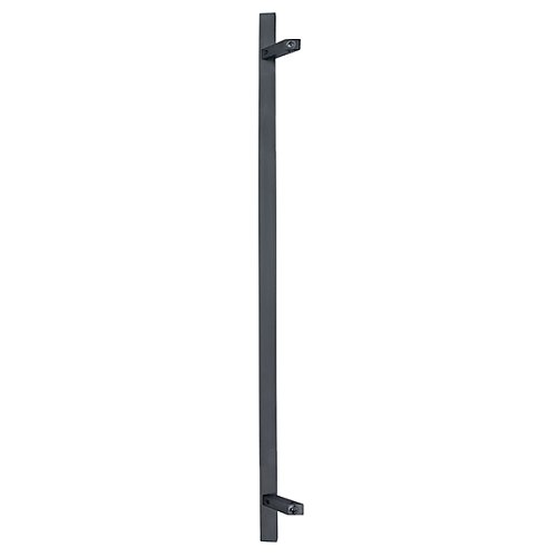 Ручка скоба ABARO Sydney 45° L:1800 X:1600 W:40*20mm SS 304 антрацит RAL 7016 (половинка) - Фото №4