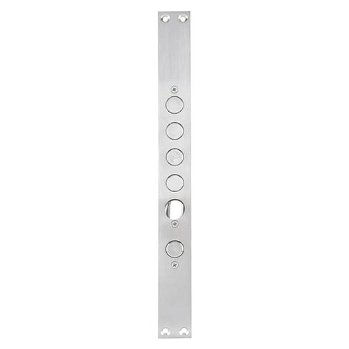 Механізм замка MUL-T-LOCK B-Lock M Двосистемний (BS63*85мм) хром полірований без зв.планки - Фото №5