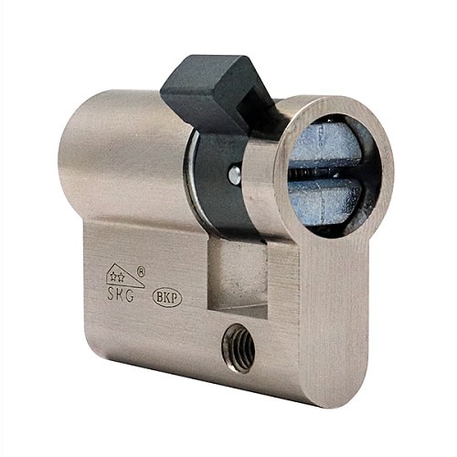 Циліндр половинка CISA AP4 S 40 (30*10) нікель матовий 3 ключі - Фото №7