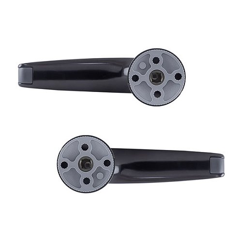 Ручки на розеті ABLOY Duetto 8/002 фарба чорна - Фото №4